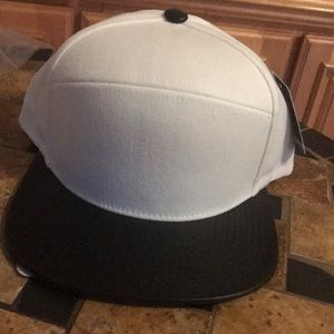 Black and white men’s cap